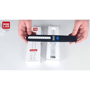 Linterna ROBLAN UV-C 270-280nm Germicida y Linterna 6000K 120lm