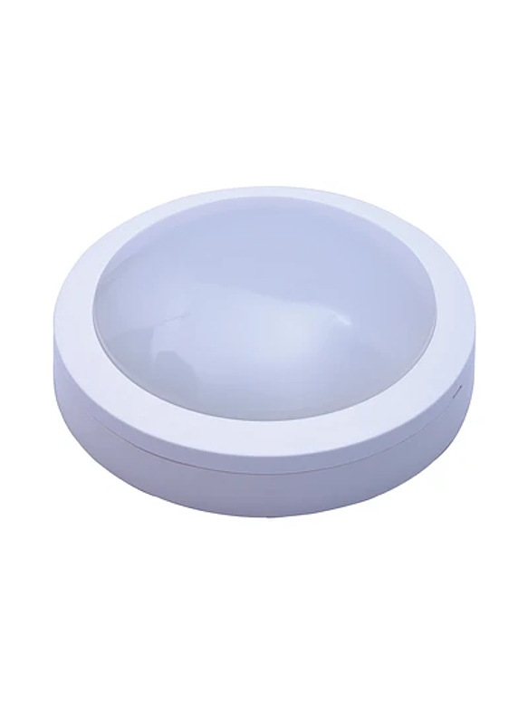 Plafón LED Redondo 11W Luz Neutra IP65 Blanco 17cm 1