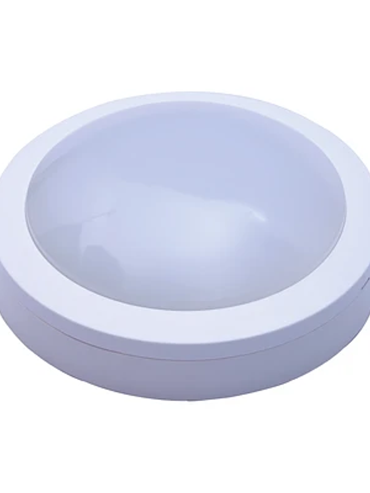 Plafón LED Redondo Blanco 11W 4000K IP65 17CM 1