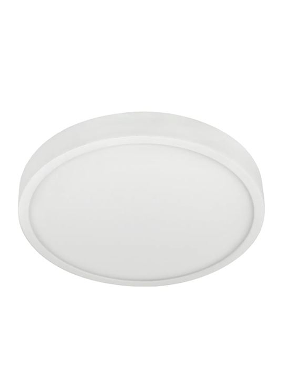 Plafón sobrepuesto redondo 12W 3000K 1000lm Ø14cm 2