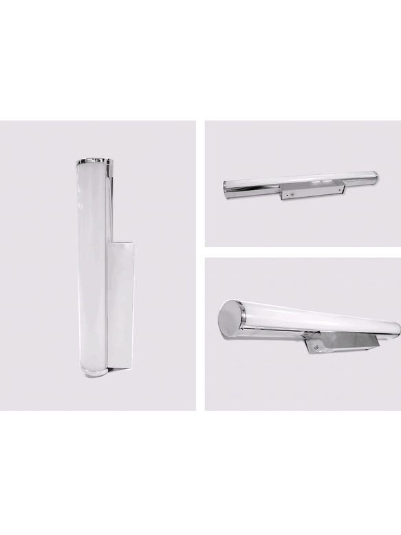 Aplique LED Roblan Mint 22W CCT IP44 Baño 90cm Cromo 2