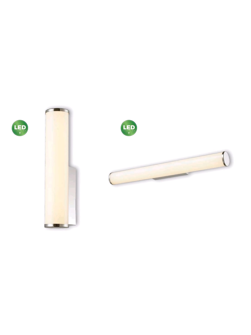 Aplique LED Roblan Mint 22W CCT IP44 Baño 90cm Cromo 1