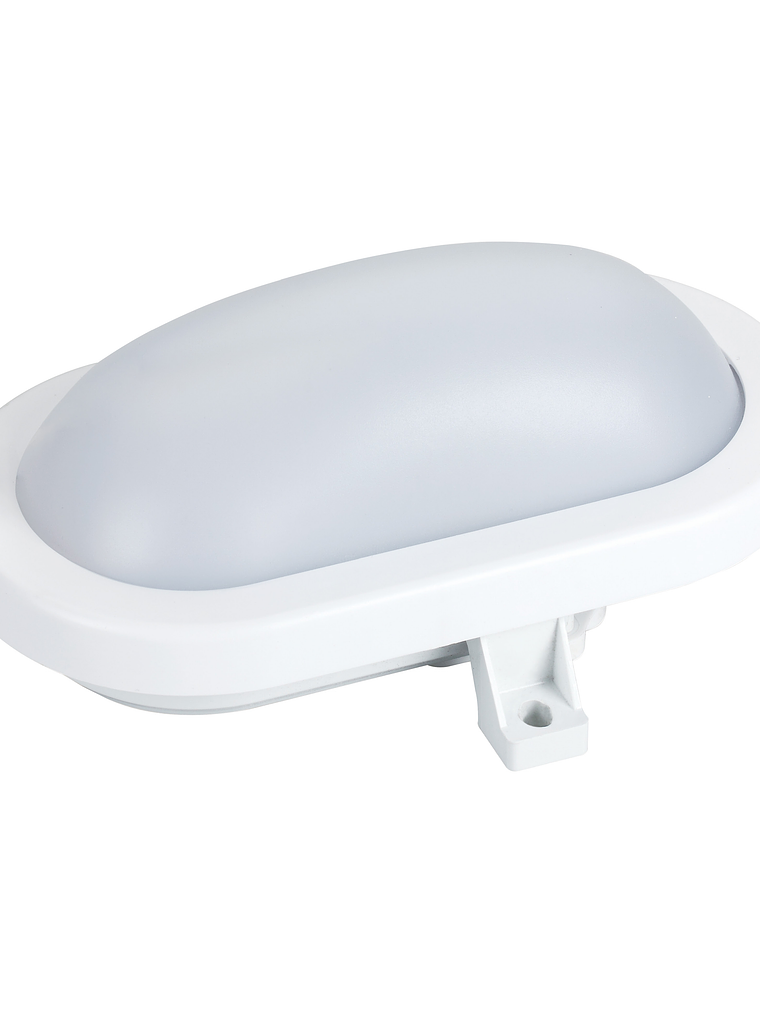 Plafón Ovalado LED ROBLAN 11W 4000K 120º 825lm IP54 Blanco 1