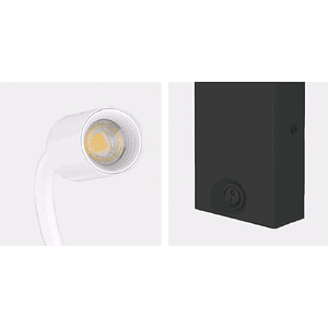 Aplique LED Lectura SKRYPT 3W 3000K Blanco Orientable