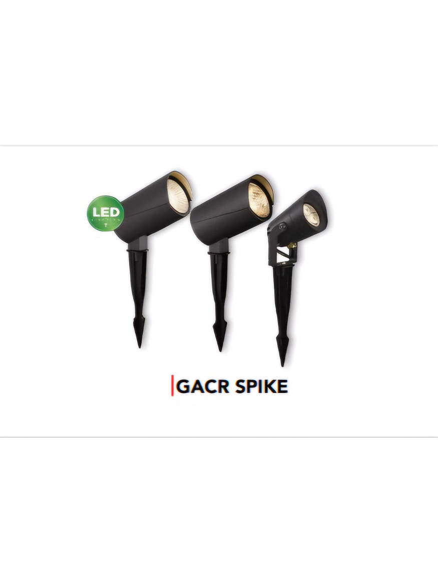 Estaca LED Roblan 13W Luz Cálida 40° IP65 Gris Oscuro 2