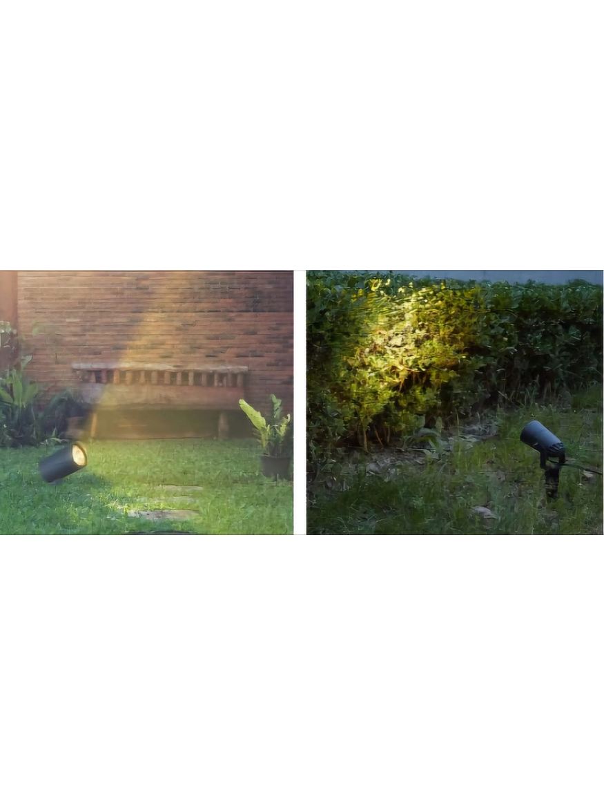 Estaca LED Roblan 13W Luz Cálida 40° IP65 Gris Oscuro 3