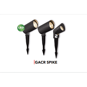 Estaca LED Roblan 4,7W Luz Cálida IP65 Gris Oscuro