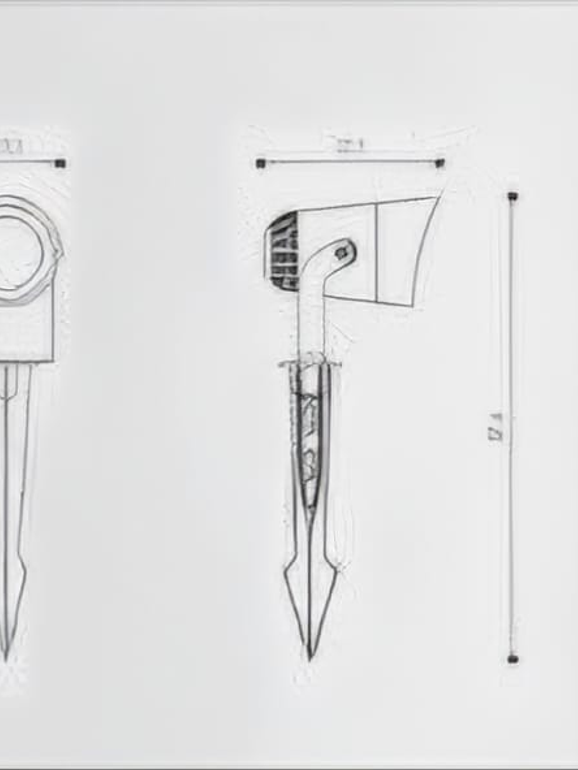 Estaca LED ROBLAN 4,7W Luz Cálida  IP54 Gris Oscuro  5
