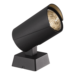 Aplique LED Exterior 13W 15° 3000K IP65 Gris Oscuro