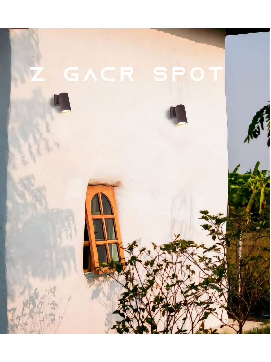 Aplique LED Exterior 13W 15° 3000K IP65 Gris Oscuro 5