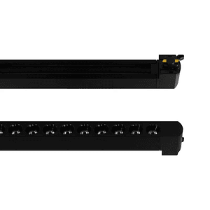 Foco Lineal Puntos LED Monofásico 30W 3000K Luz Cálida Negro