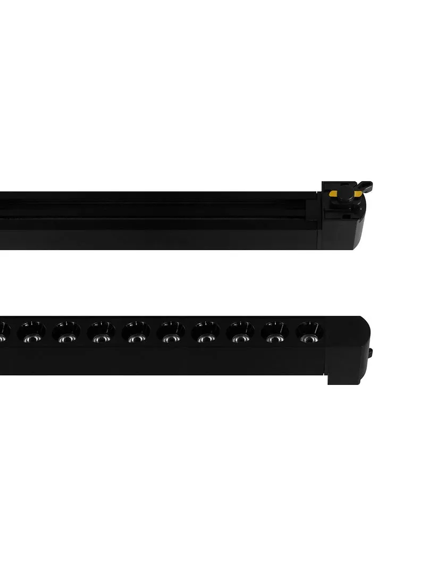 Foco Lineal Puntos LED Monofásico 30W 3000K Luz Cálida Negro 2