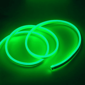 Cinta Led Neón VERDE PVC 6*12mm 5mts 12v 14w/mt IP66