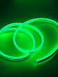 Cinta Led Neón VERDE PVC 6*12mm 5mts 12v 14w/mt IP66 - Miniatura 2