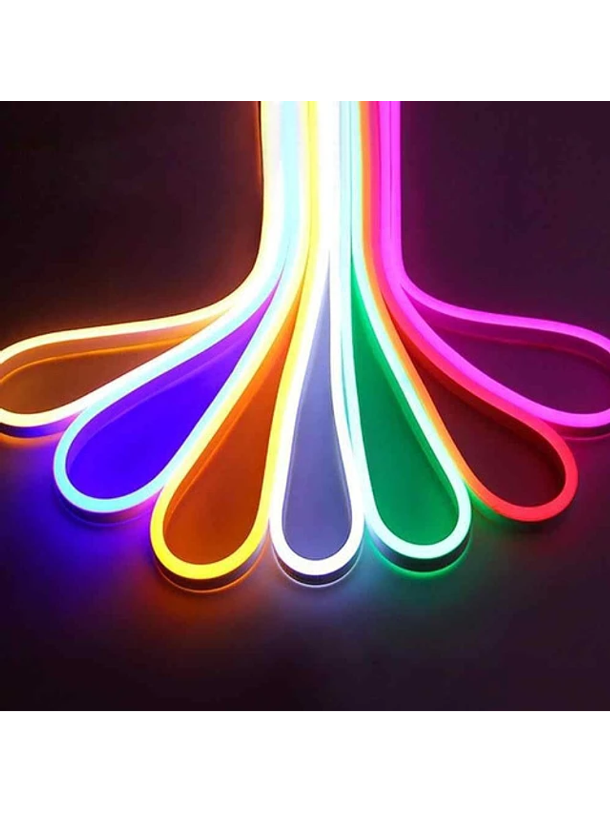 Cinta Led Neón Cálida PVC 6*12mm 5mts 12v 14w/mt IP66 4