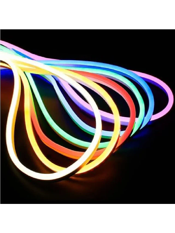 Cinta Led Neón Cálida PVC 6*12mm 5mts 12v 14w/mt IP66 5