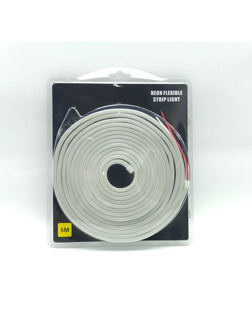 Cinta Led Neón Cálida PVC 6*12mm 5mts 12v 14w/mt IP66 10