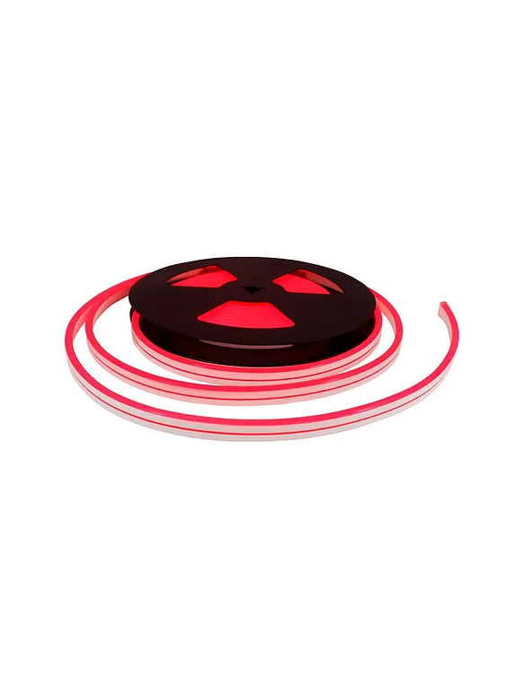 Cinta Led Neón Rojo PVC 6*12mm 5mts 12v 14w/mt IP66 1