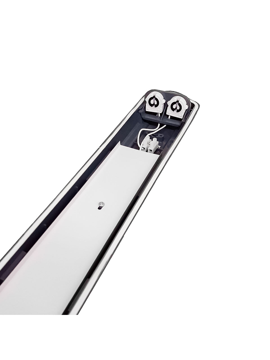 Kit 12 Estancos LED para 2 Tubos T8 120cm IP65 Industrial 5