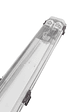 Pack 12 Unidades – Estanco para 2 Tubos LED T8 120cm IP65 con Reflector Metálico - Miniatura 5