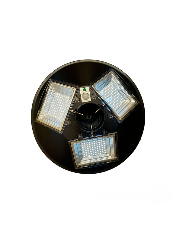 Alumbrado Publico Pagoda SOLAR 150W Luz Cálida C/Remoto IP65 2