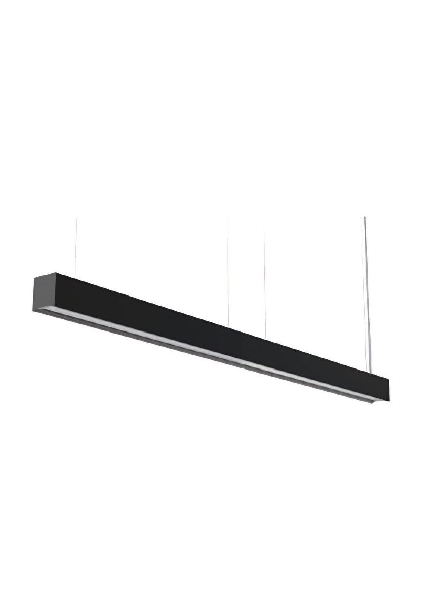 Lámpara Lineal LED 36W 120cm 3000K Negra 1