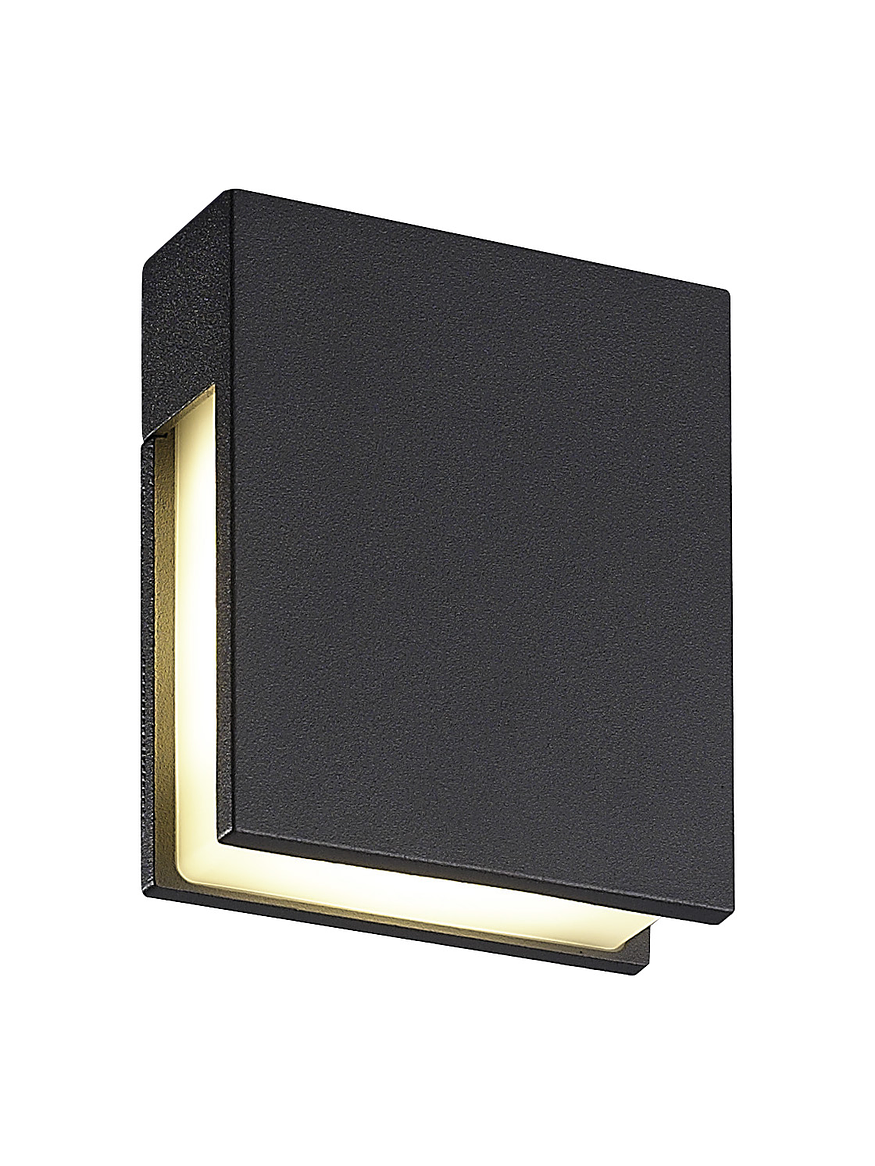 Aplique LED Exterior DELTA 4,8W 3000K IP54 Gris Oscuro 1