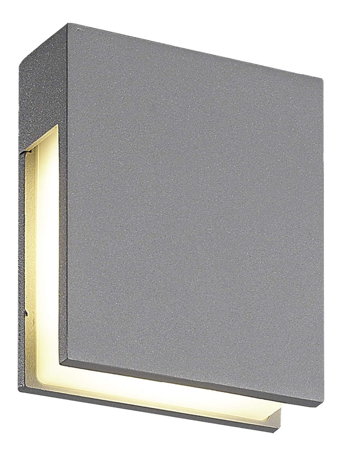 Aplique LED Exterior DELTA 4,8W 218lm 3000K IP54 Plata 1