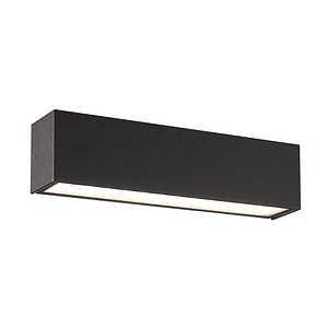 Aplique LED Bifocal 22W Luz Cálida IP65 Gris Oscuro