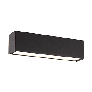 Aplique LED Bifocal 22W Luz Cálida IP65 Gris Oscuro