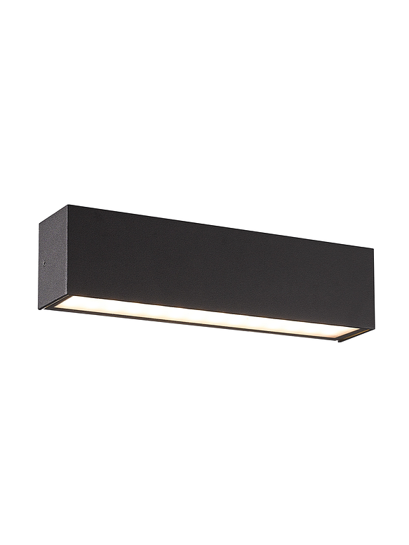 Aplique LED Bifocal 22W Luz Cálida IP65 Gris Oscuro 2