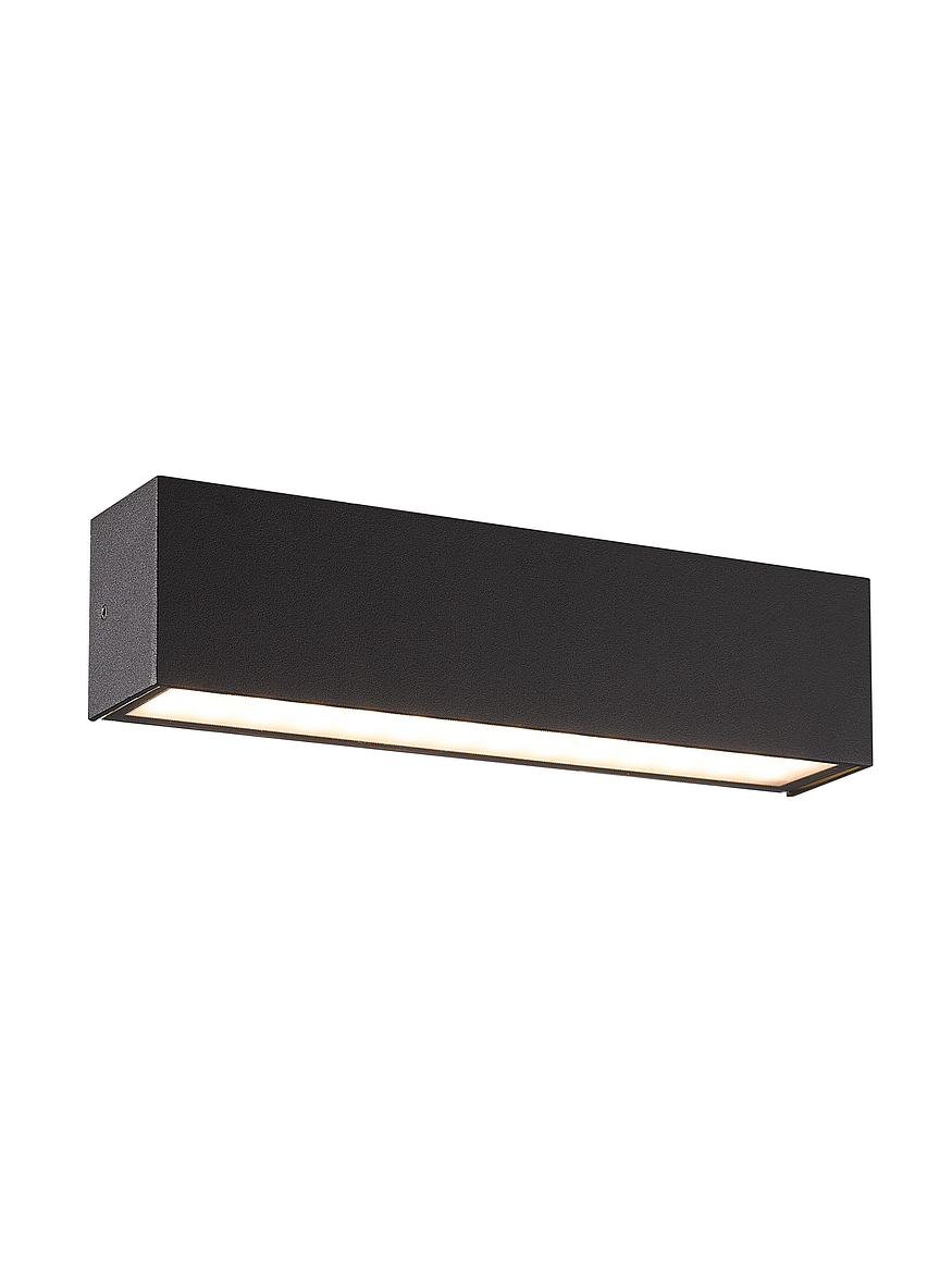 Aplique LED Bifocal 22W Luz Cálida IP65 Gris Oscuro 2