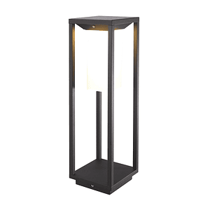 Bollard ALBA Solar LED 2,2W 3000K IP54 - Gris Oscuro