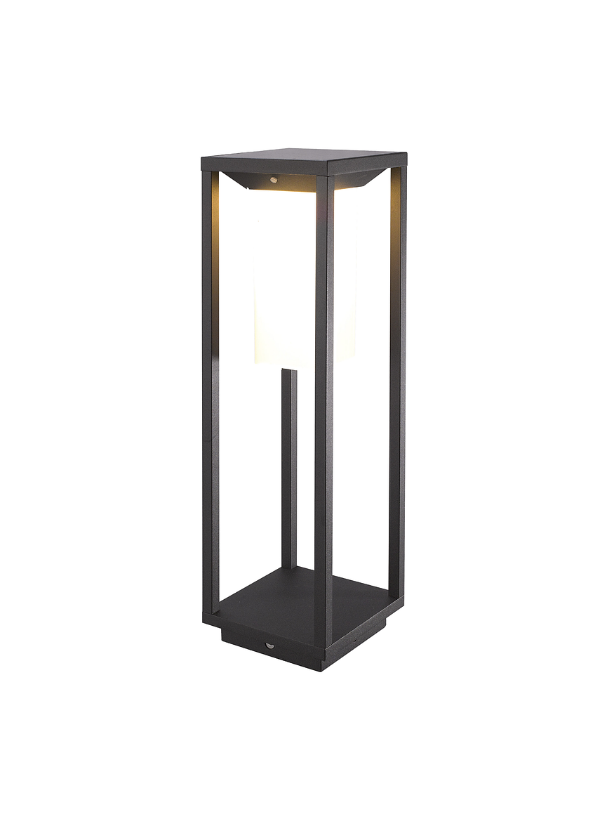 Bollard ALBA Solar LED 2,2W 3000K IP54 - Gris Oscuro 1