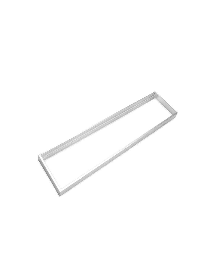 Marco Blanco Sobreponer 120x60cm PVC para Panel LED 1
