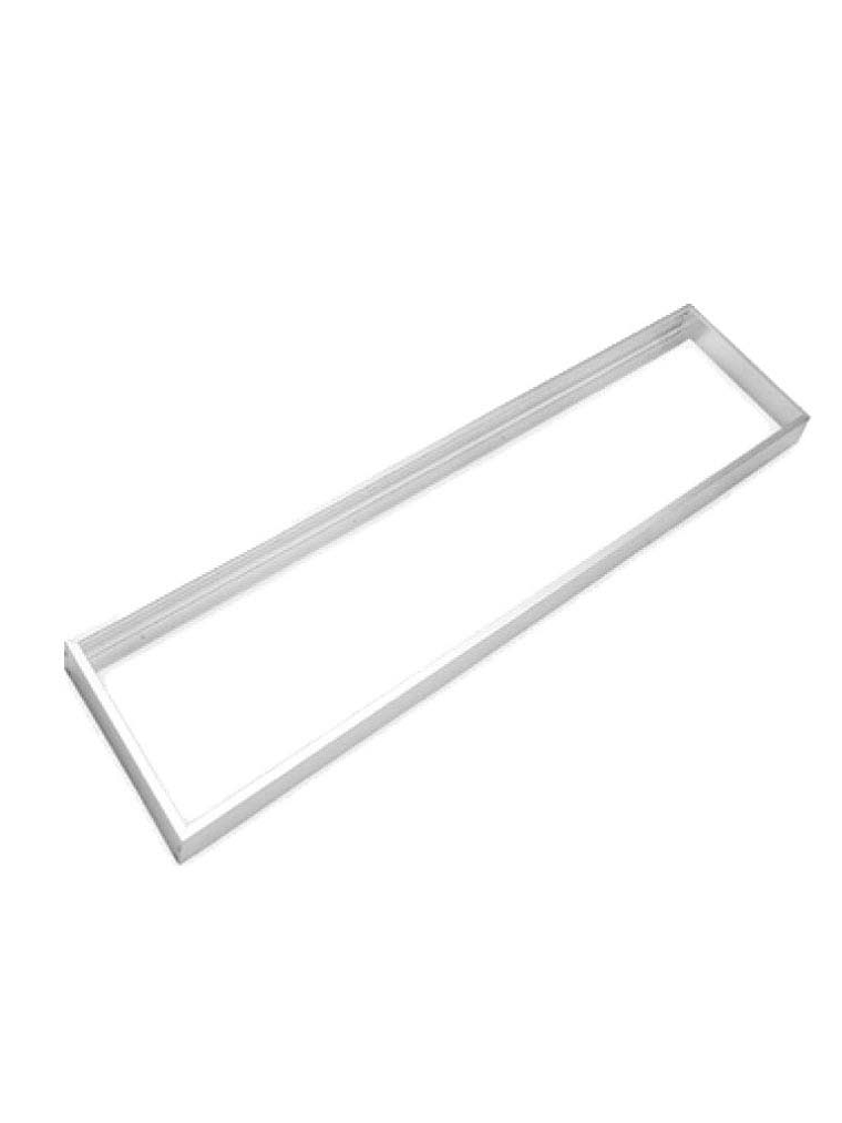 Marco Blanco Sobreponer 120x60cm PVC para Panel LED 1