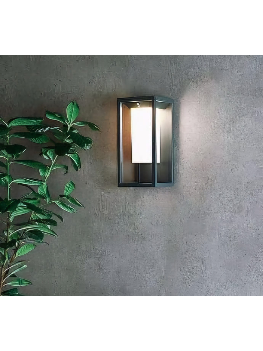 Aplique Solar Roblan Alba 2,2W Luz Cálida IP54 Gris Oscuro 4