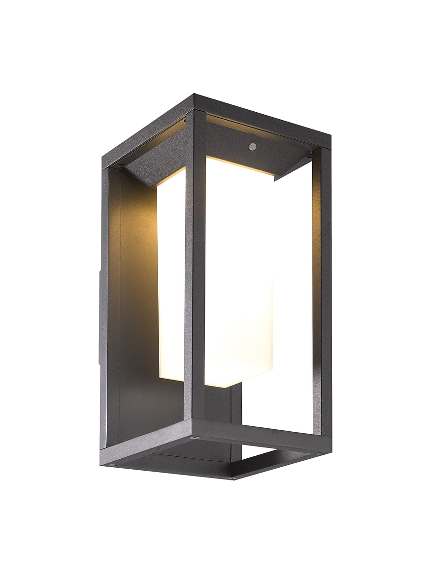 Aplique Solar Roblan Alba 2,2W Luz Cálida IP54 Gris Oscuro 1