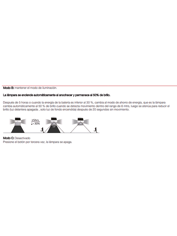 Aplique Solar LED Roblan 7W con Sensor IP65 Exterior – Blanco/Negro 5