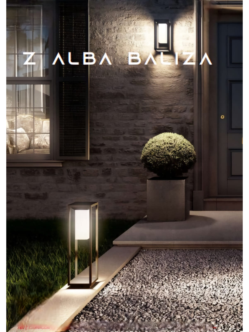 Bollard ALBA Solar LED 2,2W 3000K IP54 - Gris Oscuro 5