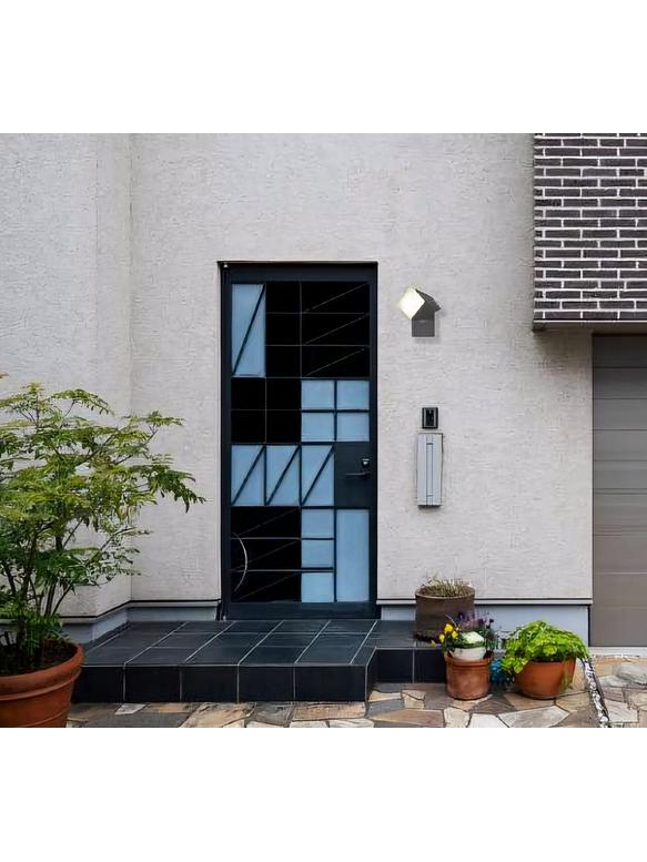 Aplique LED Exterior 1-Foco 8W Luz Cálida IP54 Gris Oscuro 4