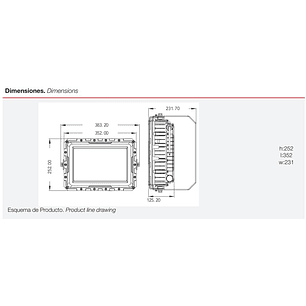 Proyector LED ROBLAN ATEX VEST SMD 200W 6000K 28000lm 120º DIM