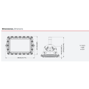Proyector LED ROBLAN ATEX VESTV2 SMD 150W 6000K 21000lm 90º