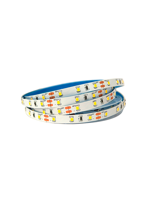 Cinta LED SMD 3528 4,8W Luz Cálida 3000K IP54 Rollo 5m 6