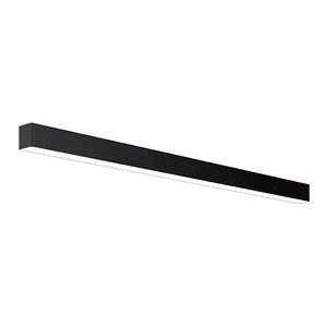 Lámpara Lineal LED 36W 120cm 4300K Negro