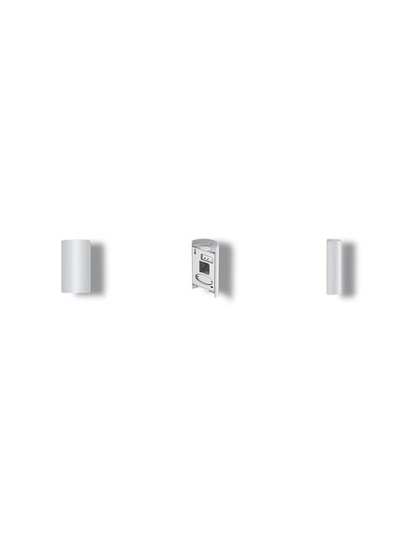 Aplique LED Roblan Carral 8W Luz Cálida Dimerizable Blanco 3