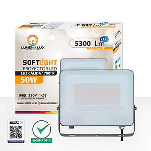 Proyector LED DS1 50W 1700K Ámbar SOFTLIGHT IP65