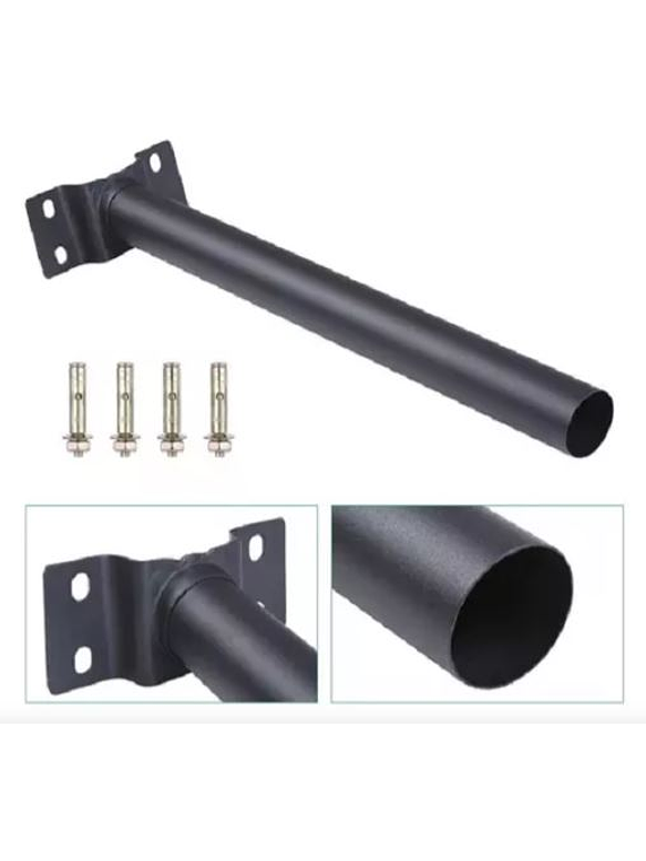 Soporte Metálico 48mm con Base de 4 Fijaciones y Tornillos M8x60 1