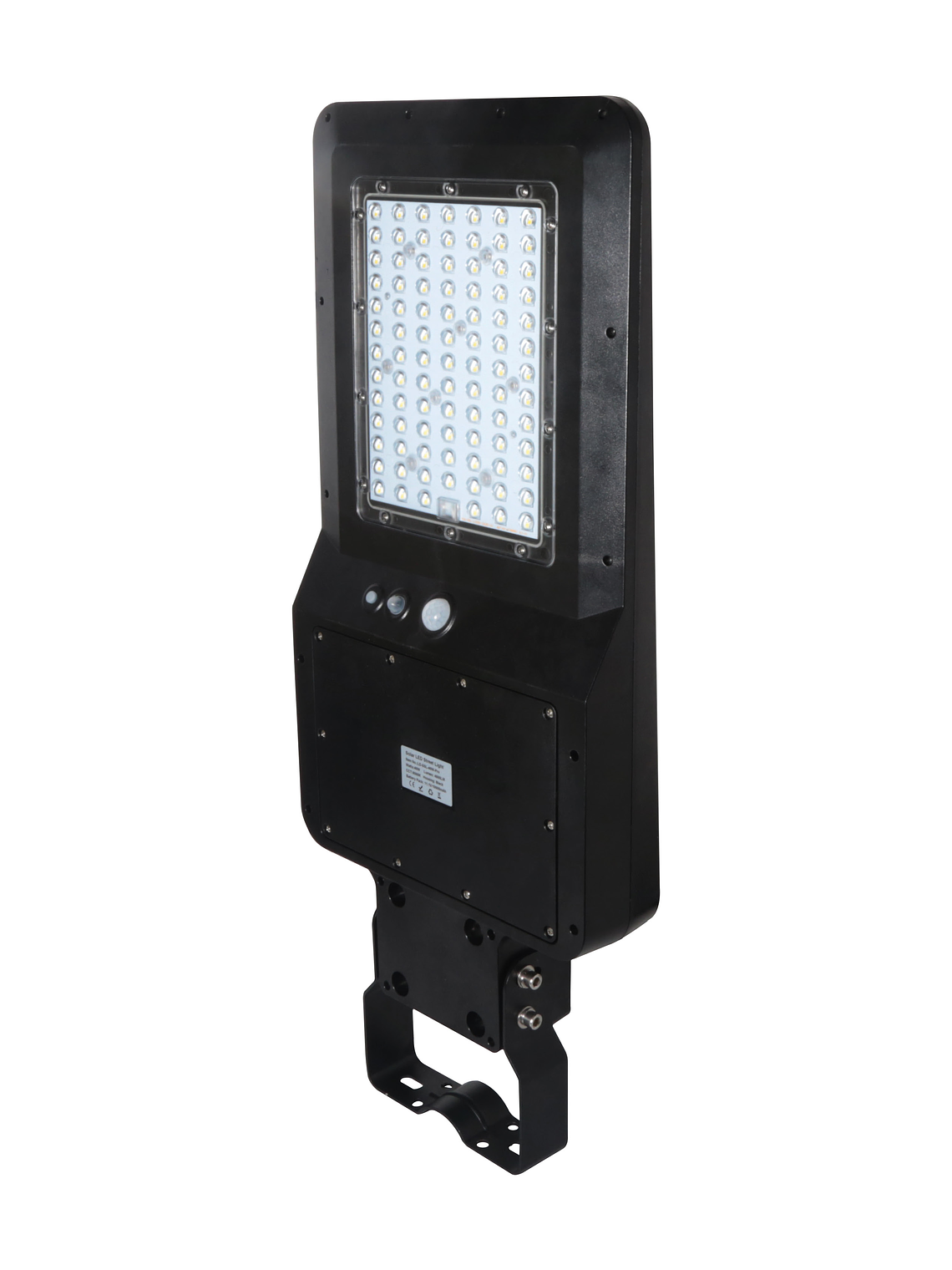 Luminaria Vial ROBLAN 40W Solar Sensor Batería 4800lm 2700K IP65 Negro 1