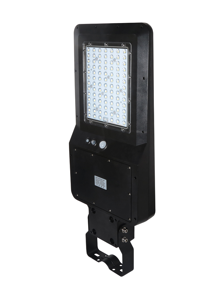 Luminaria Vial ROBLAN 40W Solar Sensor Batería 4800lm 2700K IP65 Negro 1